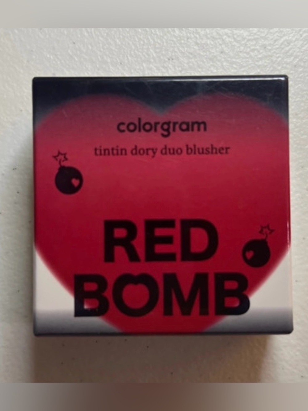 Colorgram Red Bomb Tintin Dory Duo Blusher‎ - Red - Picture 2 of 6